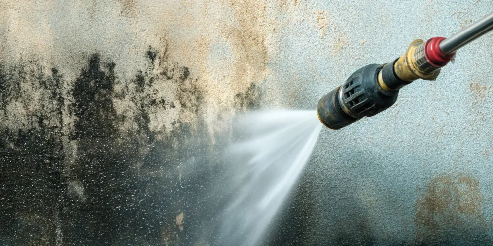 Lavage de mur à Saint-Arnoult-en-Yvelines